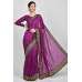 Purple Indian Designer Party Saree