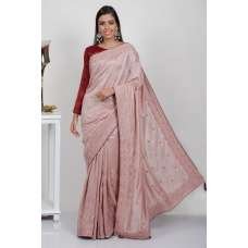 Light Pink Indian Ethnic Party Saree