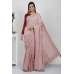 Light Pink Indian Ethnic Party Saree