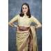 Gold Ethnic Indian Wedding Saree Gold Ethnic Indian Wedding Saree