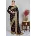Black Ceremonial Designer Saree 
