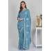 Sky Blue Ethnic Indian Silk Saree Sky Blue Ethnic Indian Silk Saree