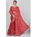 Red Festive Indian Saree