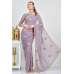 Deep Mauve Asian Designer Ethnic Saree Deep Mauve Asian Designer Ethnic Saree