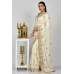 Ivory Indian Ethnic Wear Saree