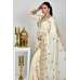 Ivory Indian Ethnic Wear Saree