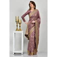 Deep Lilac Indian Festive Stitched Sarees