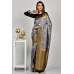 Grey Black Fancy Indian Banarasi Saree