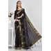 Black Indian Designer Party Sari