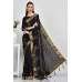 Black Indian Designer Party Sari