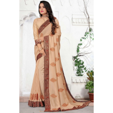 Beige Designer Party wear Bollywood Diva Sari Beige Designer Party wear Bollywood Diva Sari