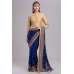 ZACS-117 ROYAL BLUE FULL SLEEVE BLOUSE INDIAN SAREE