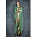 Ultramarine Green Banarasi Golden Border Ethnic Saree