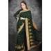 Chive Green Women's Georgette Saree