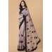ZACS-730 MAUVE AND BLACK BLOUSE READY MADE EVENING SAREE