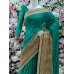 JADE GREEN ASIAN FESTIVE READYMADE SAREE