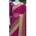 MAGENTA INDIAN CHIFFON GEORGETTE SAREE MAGENTA INDIAN CHIFFON GEORGETTE SAREE