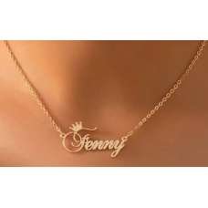 Jenny Nameplate Personalised Necklace