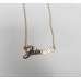 Zainub Gold Plated Personalised Nameplate Necklace Zainub Gold Plated Personalised Nameplate Necklace