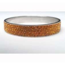 Gold Rhinestone Bangle