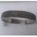 Charcoal Grey Rhinestone Diamond Bangle Charcoal Grey Rhinestone Diamond Bangle