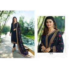 NAVY BLUE  KASEESH PRACHI GEORGETTE PARTY WEAR CHURIDAAR SUIT 