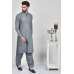 Dark Grey Pakistani Men's Kurta Shalwar Suit