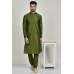 Mehndi Green Indian Men's Silk Kurta Pajama Mehndi Green Indian Men's Silk Kurta Pajama