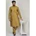 Gold Mens Kurta Pajama