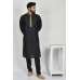 Black Embroidered Kurta Pajama