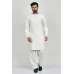 White Embroidered Pakistani Mens Kurta Shalwar