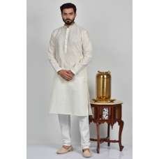 White Mens Designer Kurta Pajama White Mens Designer Kurta Pajama