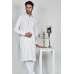 White Embroidered Shalwar Kameez For Men