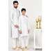 White Embroidered Kurta Pajama Mens Eid Suit