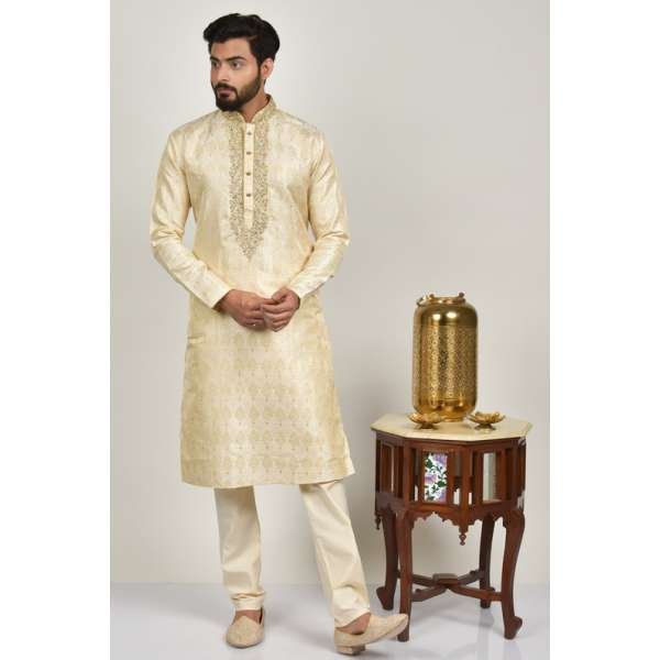 Indian Mens Designer Ethnic Kurta Pajama
