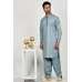 Grey Readymade Kurta Shalwar Mens Eid Suit