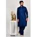 Navy Blue Pakistani Mens Eid Kurta Shalwar Navy Blue Pakistani Mens Eid Kurta Shalwar