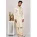 Light Gold Embroidered Kurta Pajama for Men Light Gold Embroidered Kurta Pajama for Men