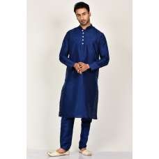 Navy Blue Traditional Indian Mens Kurta Pajama Navy Blue Traditional Indian Mens Kurta Pajama