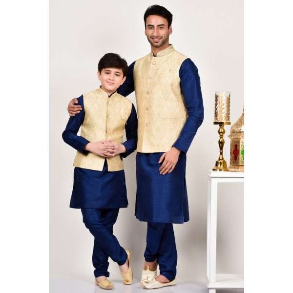 Gold Brocade Mens Wedding Waistcoat