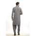 GREY READY MADE MENS PAKISTANI CASUAL SUIT