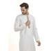 WHITE PRINTED PAKISTANI VINTAGE STYLE KURTA PYJAMA WHITE PRINTED PAKISTANI VINTAGE STYLE KURTA PYJAMA