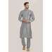 Silver Grey Indian Kurta Pajama For Men