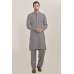 GREY READY MADE MENS PAKISTANI CASUAL SUIT