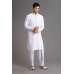 WHITE PATHANI PAKHTON READYMADE PAKISTANI MENS KURTA SALWAR
