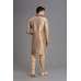 Gold Sherwani Men's Wedding Suit 