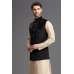BLACK PAKISTANI READYMADE WAISTCOAT