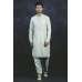 Pista Embroidered Indian Kurta Men's Suit