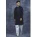 Blue Kurta Indian Shalwar Menswear Suit