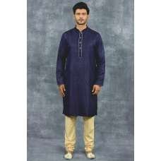 Navy Blue Gold Indian Kurta Pajama Mens Ethnic Clothing Navy Blue Gold Indian Kurta Pajama Mens Ethnic Clothing